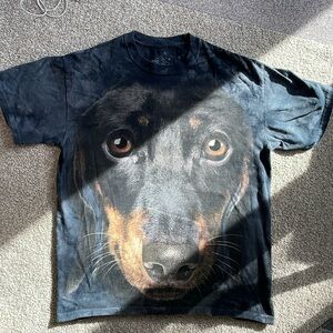 Dachshund The Mountain Tie Dye Shirt - M